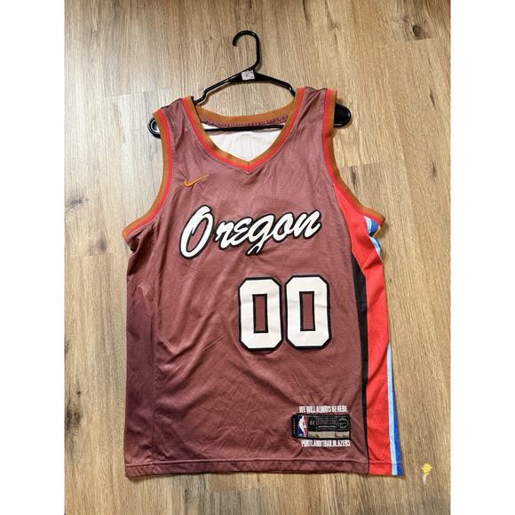 Nike Other - NBA Trailblazers #00 Carmelo Anthony (Rip City) Edition Jersey